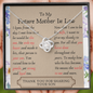 Lurve™ Future Mother In Law - Stole My Heart, Your Son Love Knot Necklace