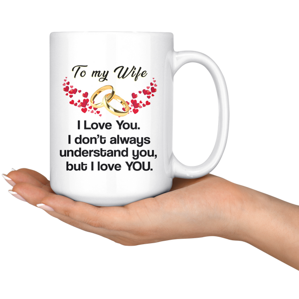 Love You 15oz White Mug