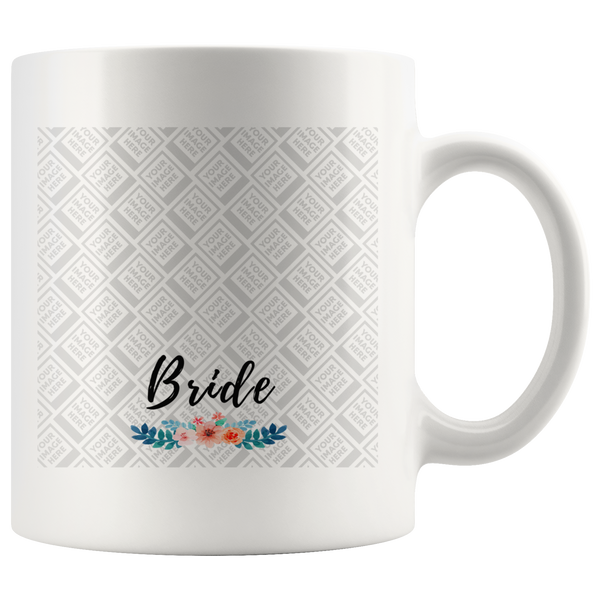 Personalised Bride Photo Mug